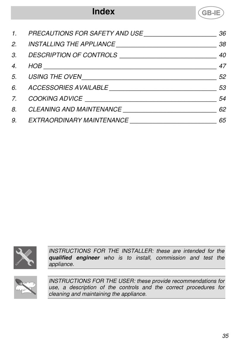 Smeg CS19ID-5 Owner's handbook