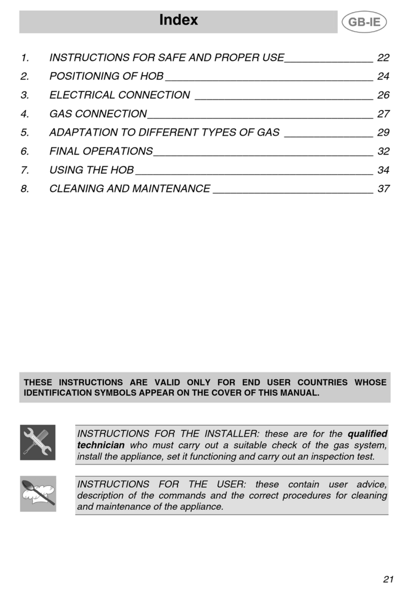 Smeg SDR60X User manual