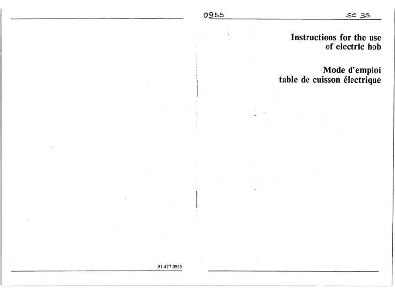 Smeg SC35 User manual