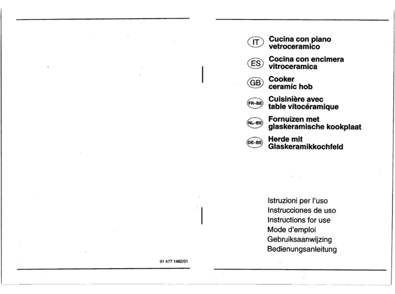 Smeg CBE66MF Quick start guide