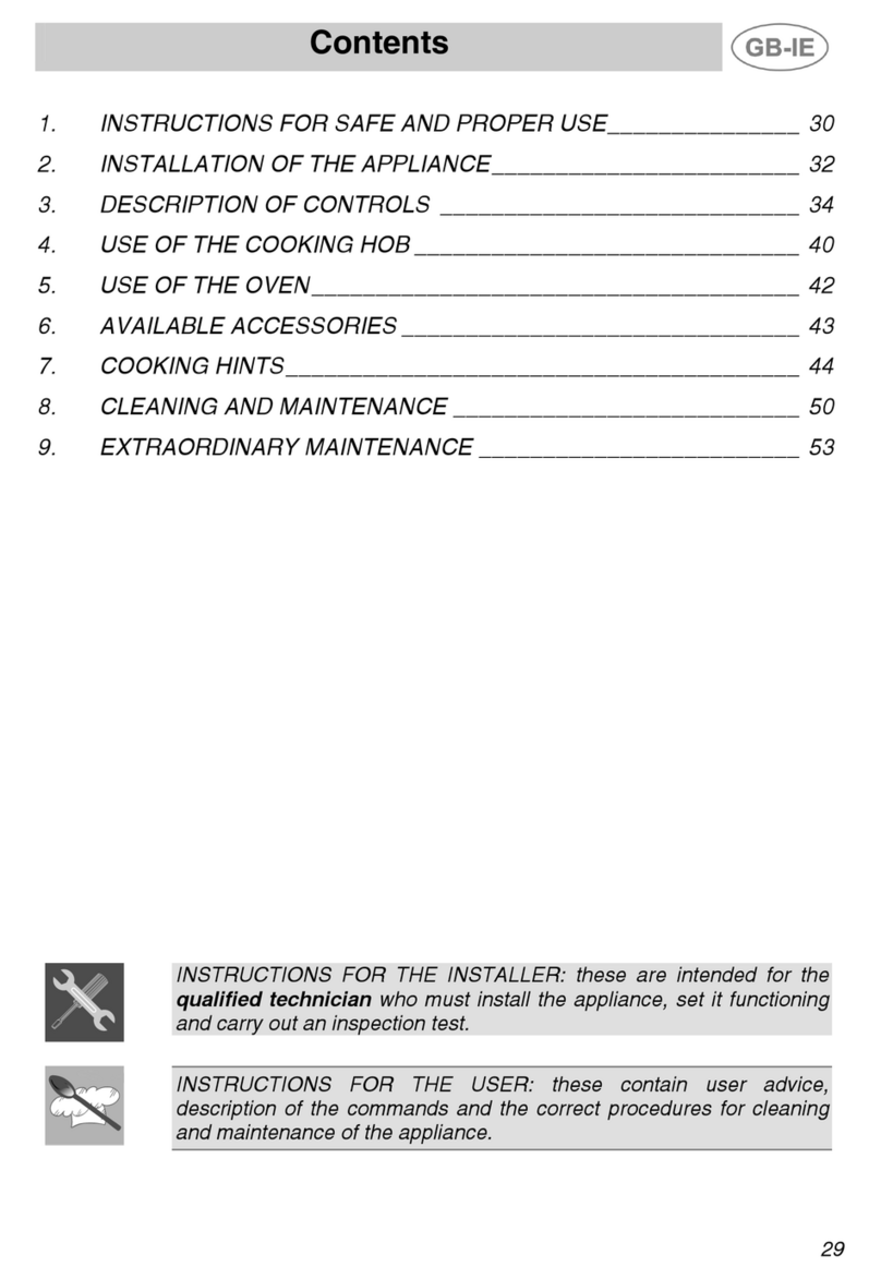 Smeg A41C-5 instruction manual