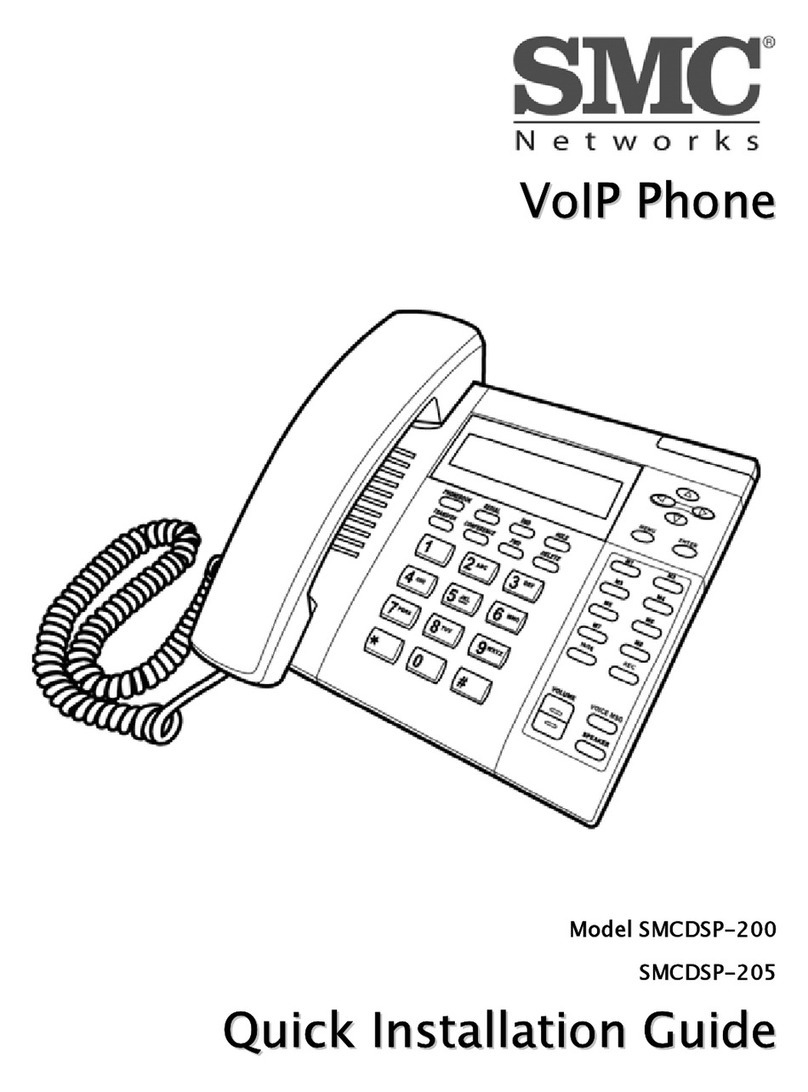 SMC Networks TigerVoIP SMCDSP-200 Quick installation guide