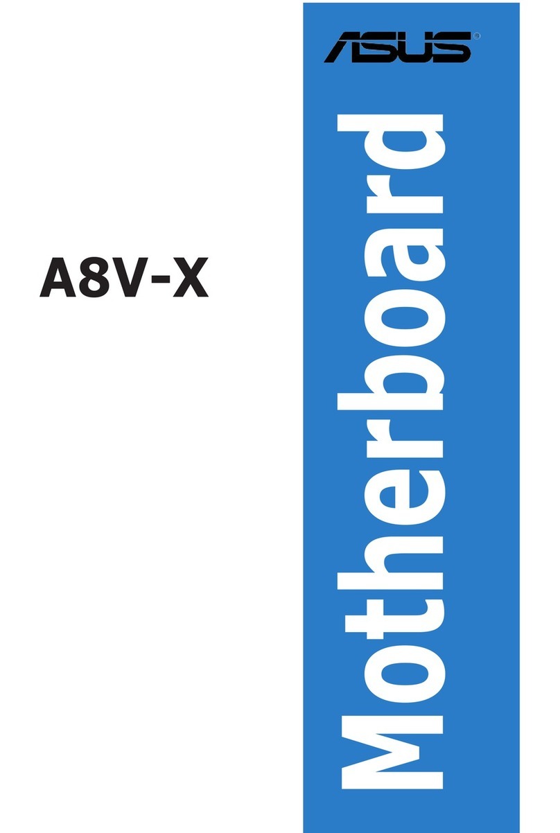 Asus A8V-X product manual