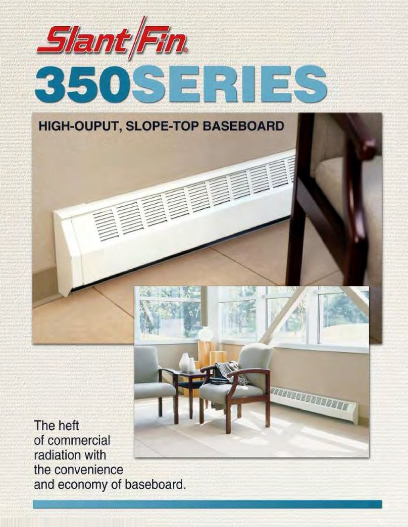Slant/Fin VICTORY II VHS Series Brochure & specs