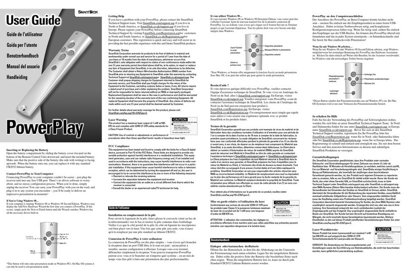 SmartDisk PowerPlay user guide