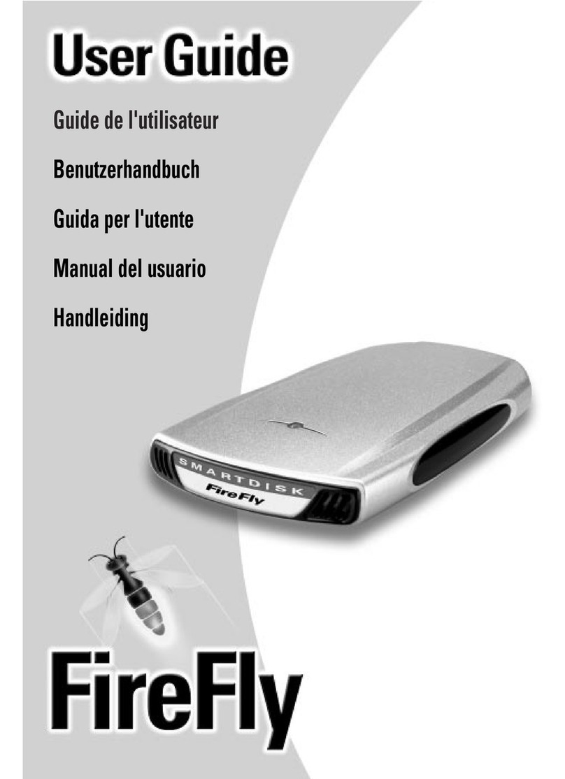 SmartDisk FireFly Computer Hard Drive User manual SmartDisk FireFly Computer Hard Drive User manual
