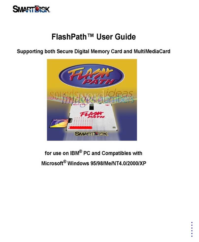 SmartDisk FlashPath Secure Digital Memory Card user guide
