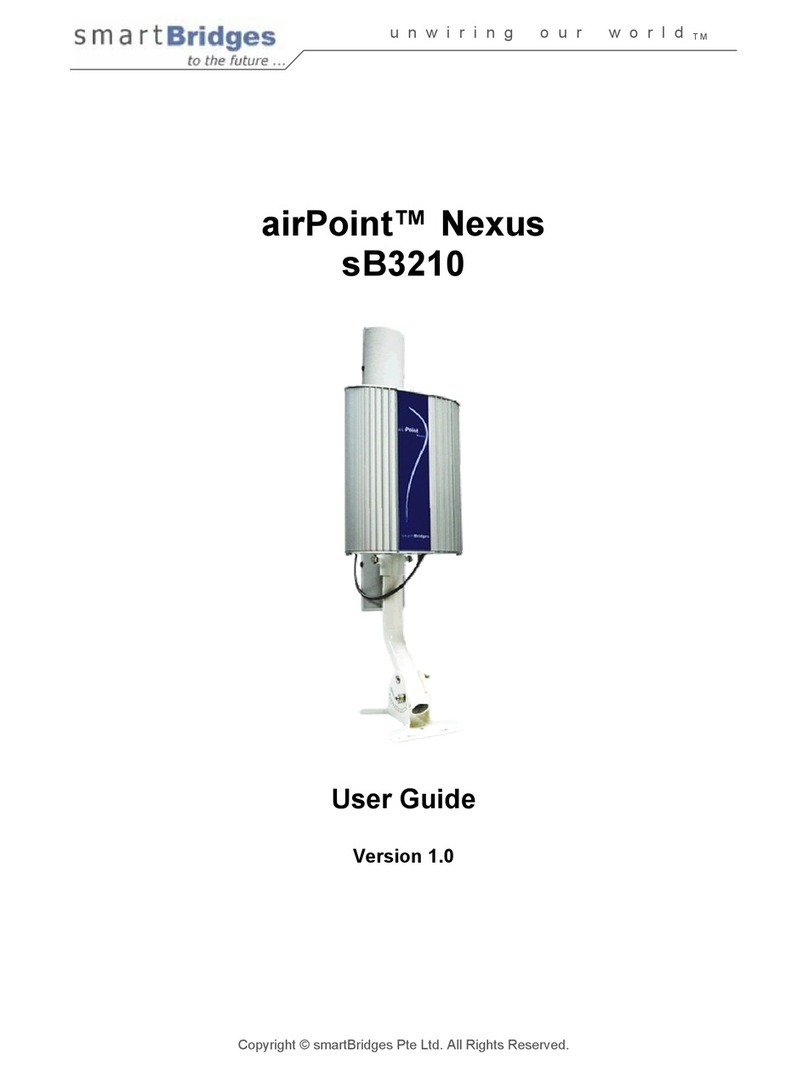 SmartBridges airPoint Nexus sB3210 user guide