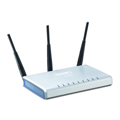 SMC Networks SMC Barricade N Draft 11n Wireless 4-port Broadband Router... User manual