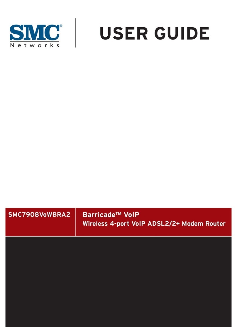 SMC Networks Barricade SMC7908VoWBRA2 user guide