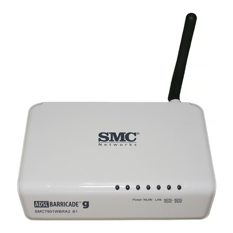 SMC Networks BARRICADE SMC7901WBRA2 B1 User manual