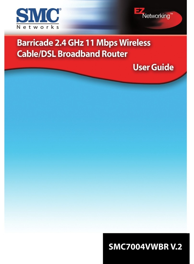 SMC Networks Barricade SMC7004VWBR V.2 User manual SMC Networks Barricade SMC7004VWBR V.2 User manual