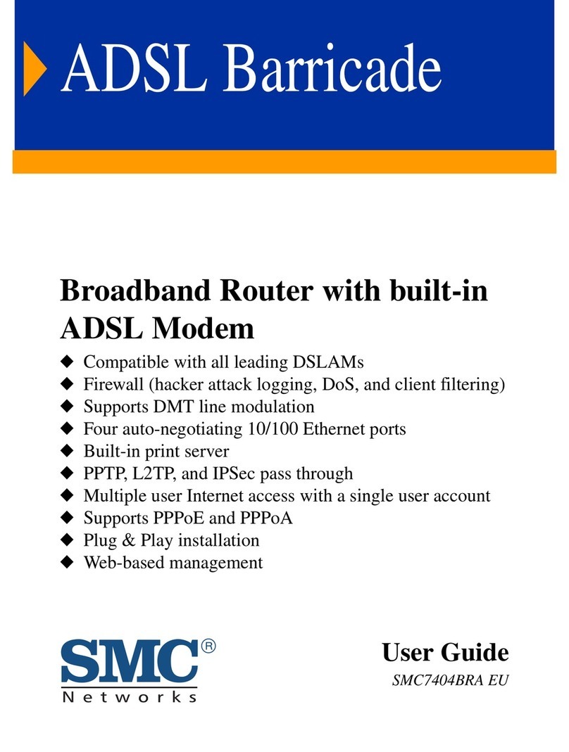 SMC Networks Barricade SMC7404BRA EU User manual