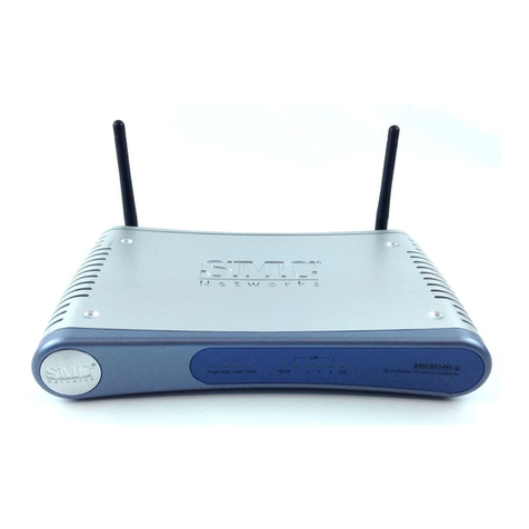 SMC Networks EZ Connect SMC8014W-G User manual SMC Networks EZ Connect SMC8014W-G User manual