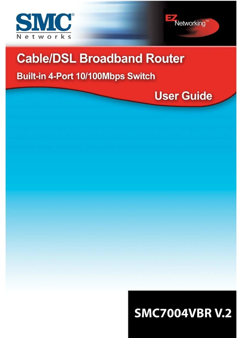 SMC Networks EZ Networking SMC7004VBR V.2 User manual SMC Networks EZ Networking SMC7004VBR V.2 User manual