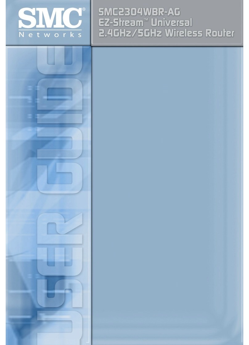 SMC Networks EZ-Stream SMC2304WBR-AG User manual SMC Networks EZ-Stream SMC2304WBR-AG User manual