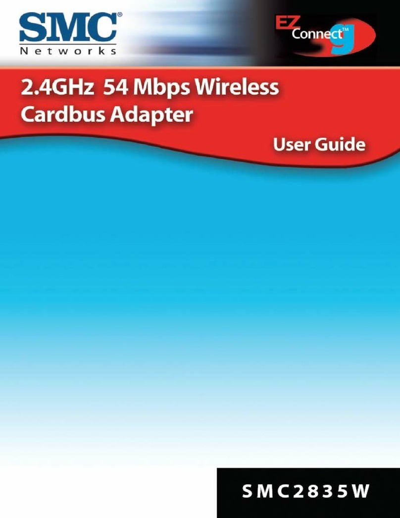 SMC Networks EZ Connect G SMC2835W user guide