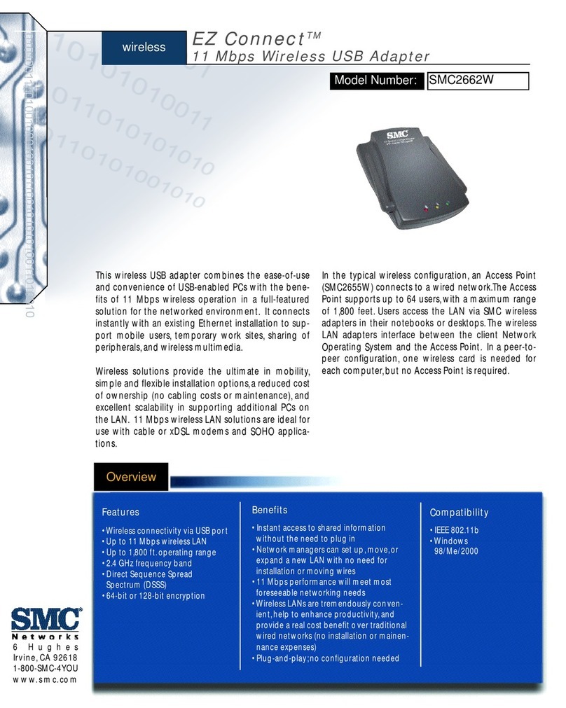 SMC Networks EZ Connect SMC2662W User manual SMC Networks EZ Connect SMC2662W User manual