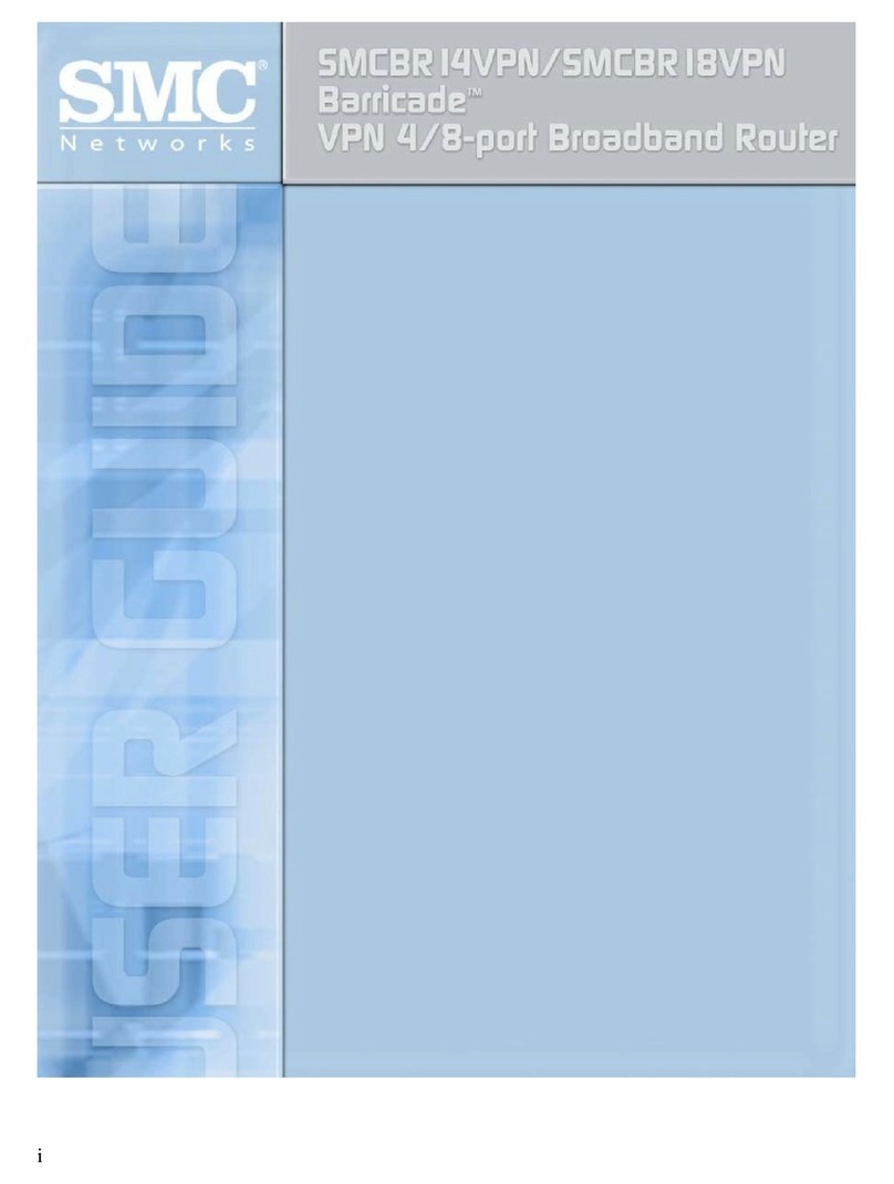SMC Networks BR14VPN - annexe 1 User manual