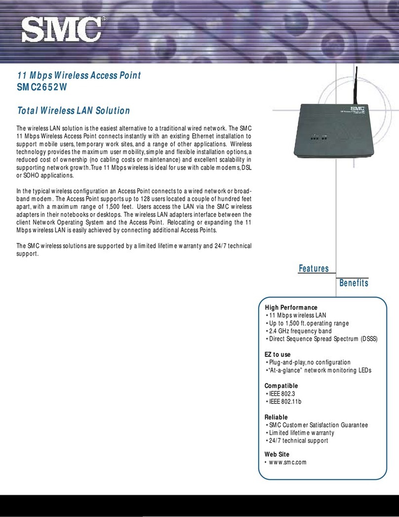 SMC Networks EZ Connect SMC2652W User manual SMC Networks EZ Connect SMC2652W User manual