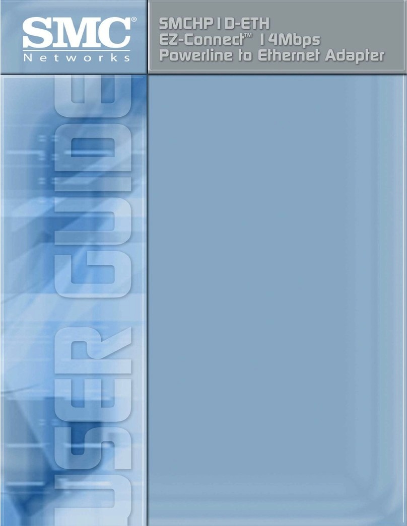 SMC Networks EZ-Connect SMCHP1D-ETH User manual