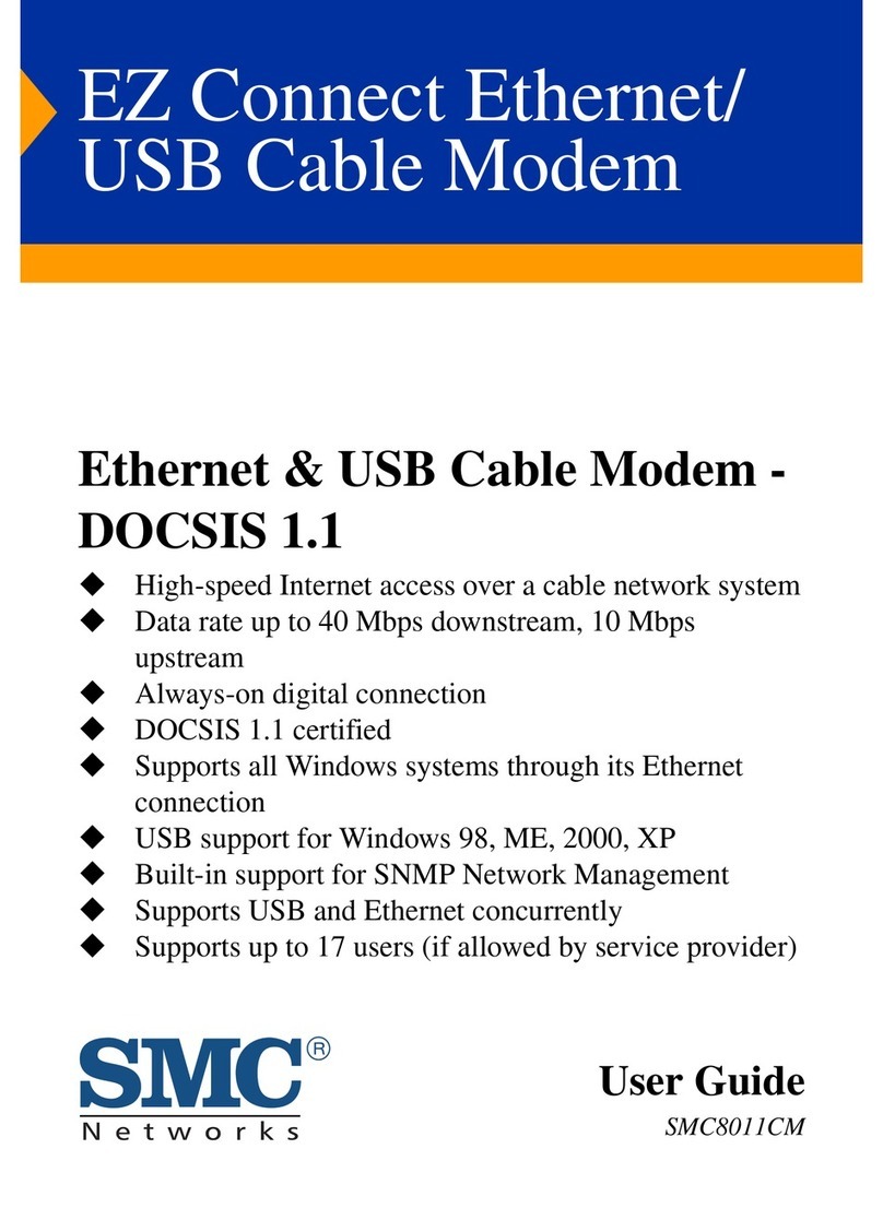 SMC Networks EZ Connect SMC8011CM User manual