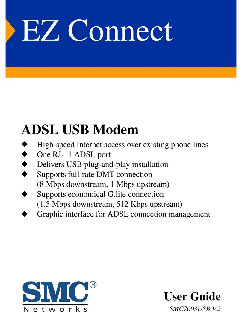 SMC Networks EZ Connect SMC7003USB V.2 User manual
