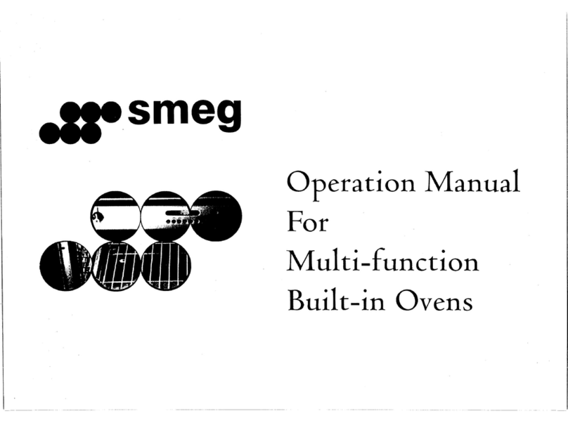 Smeg Multi-Function Built-In Oven User manual