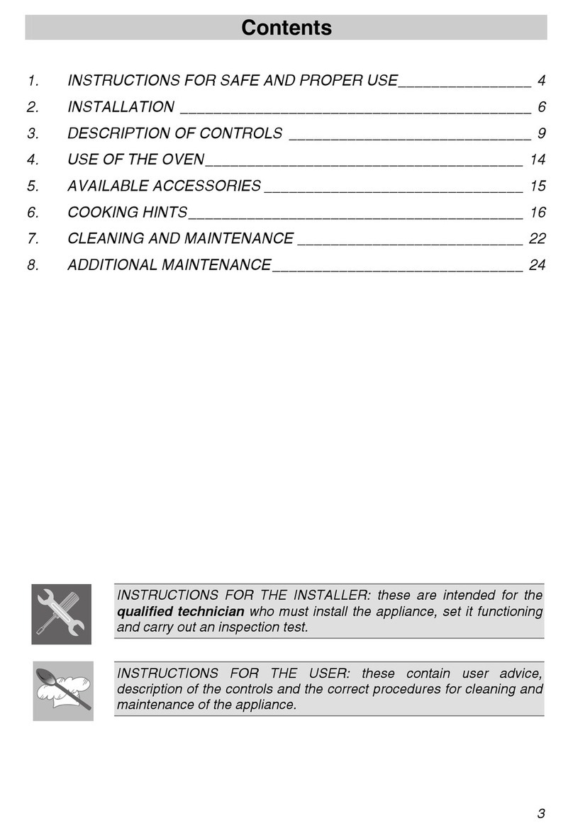 Smeg SA250X-5 User manual