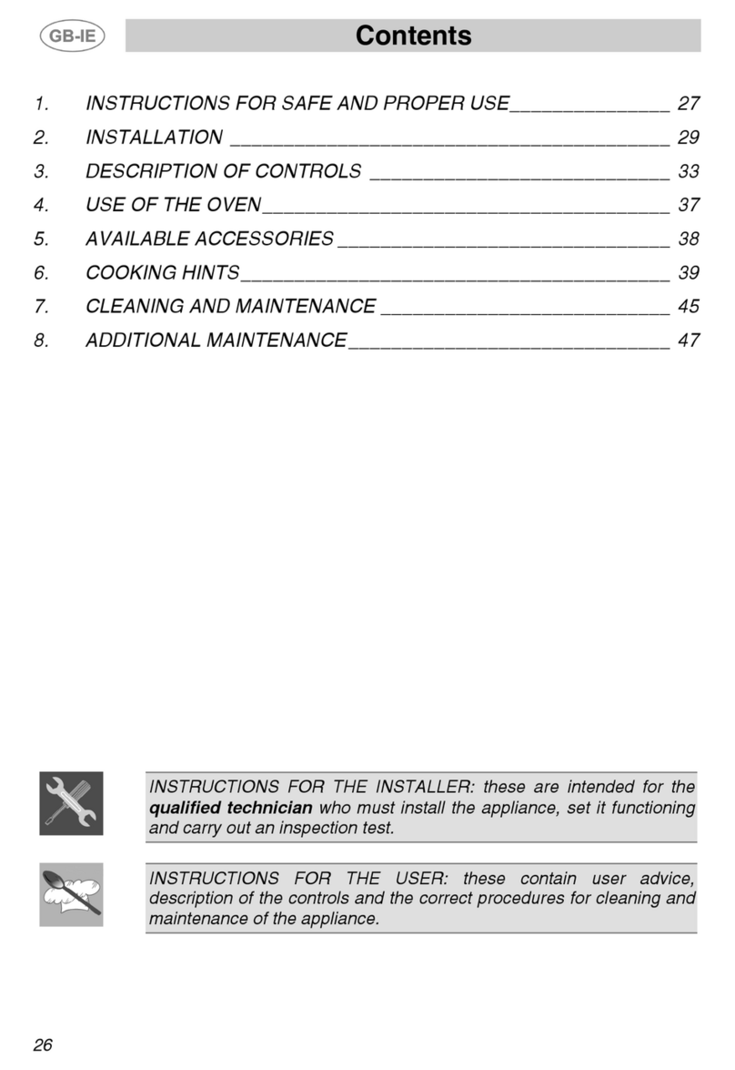 Smeg SA240X-5 instructions