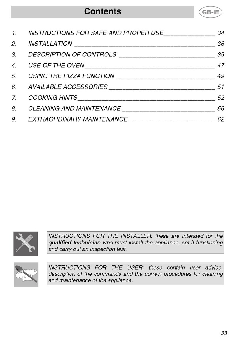 Smeg S399XPZ6 User manual