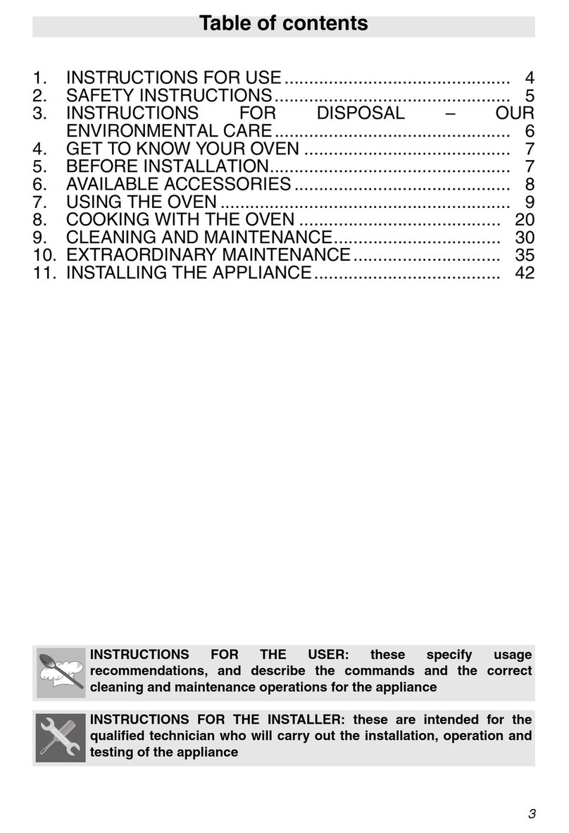 Smeg SC112 instruction manual