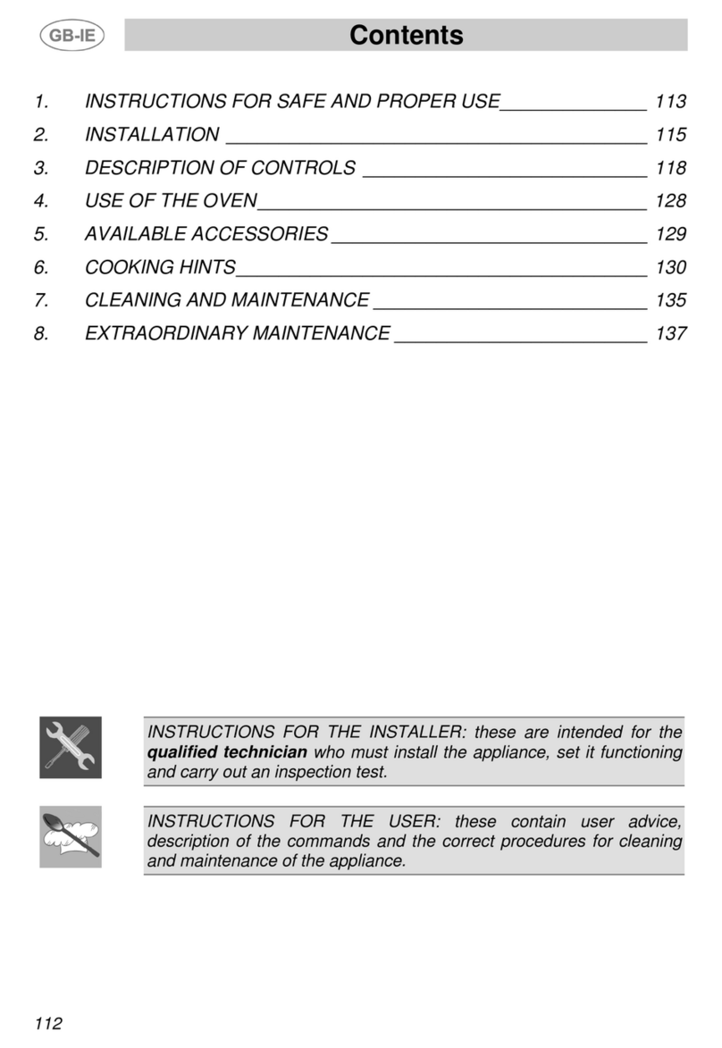 Smeg SDK380X-5 User manual