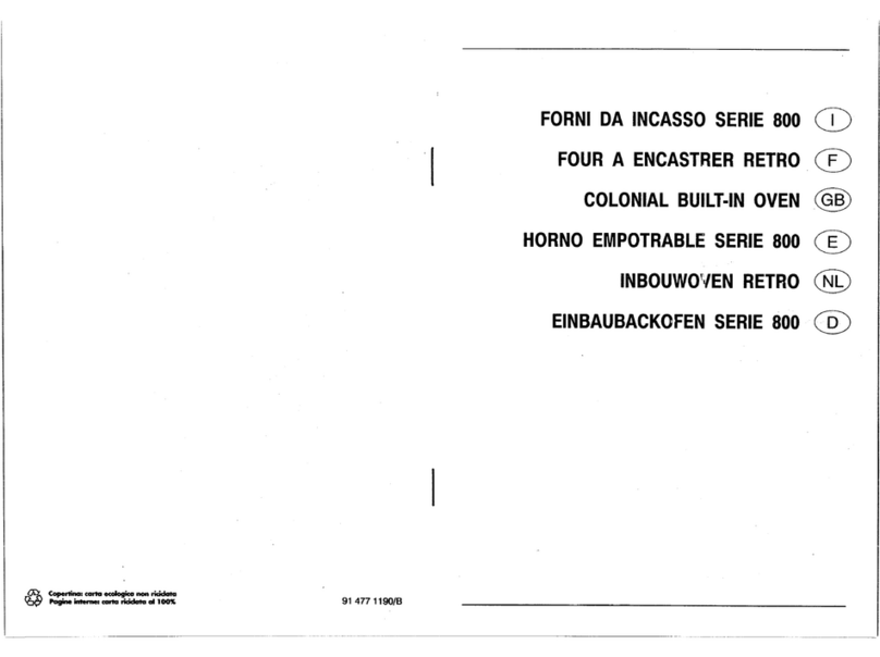 Smeg APF8B product manual