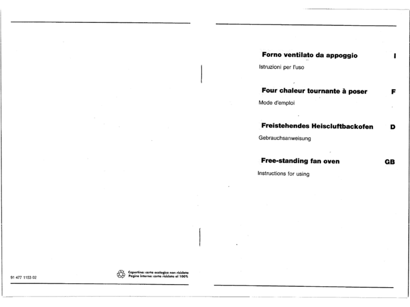 Smeg 91 477 1153 02 Instructions for using