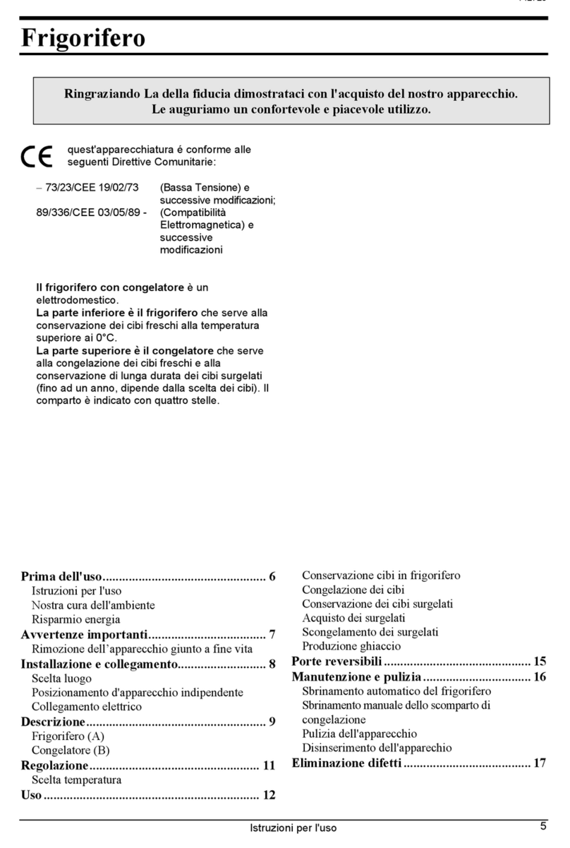 Smeg 142725 User manual
