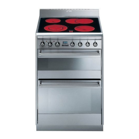 Smeg SUK62CMX5 Instructions for installation and use Smeg SUK62CMX5 Instructions for installation and use