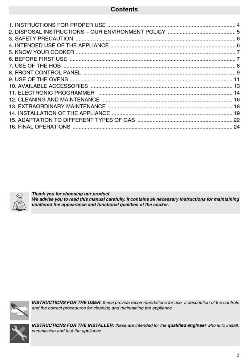 Smeg SNZ61MFA1 instruction manual
