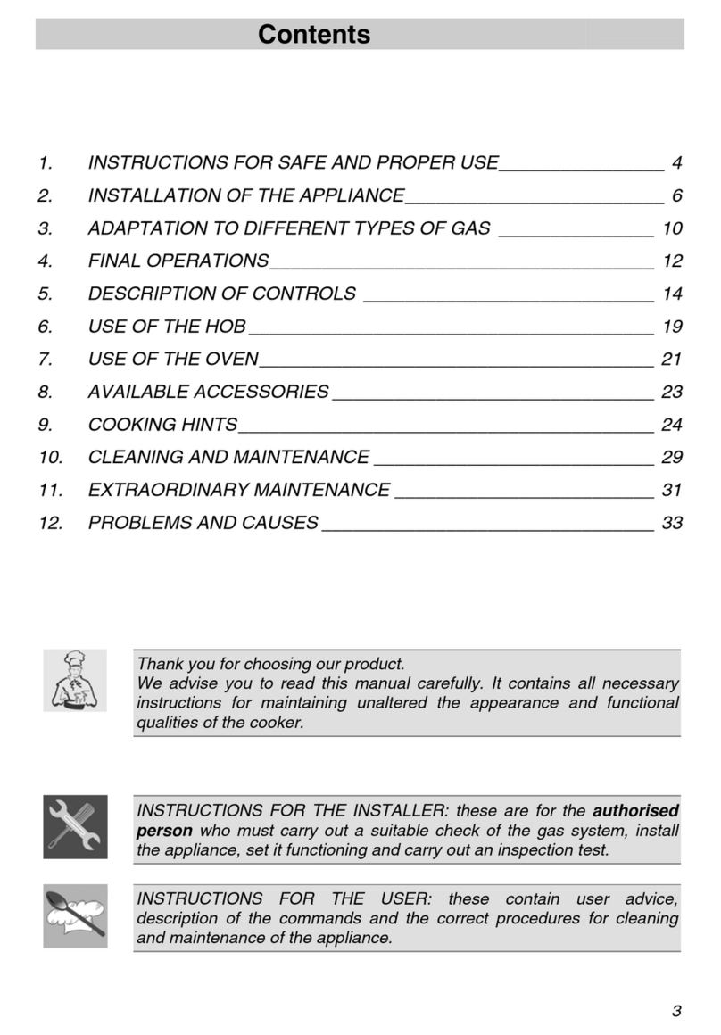 Smeg SNZ61MFX Instructions for installation and use