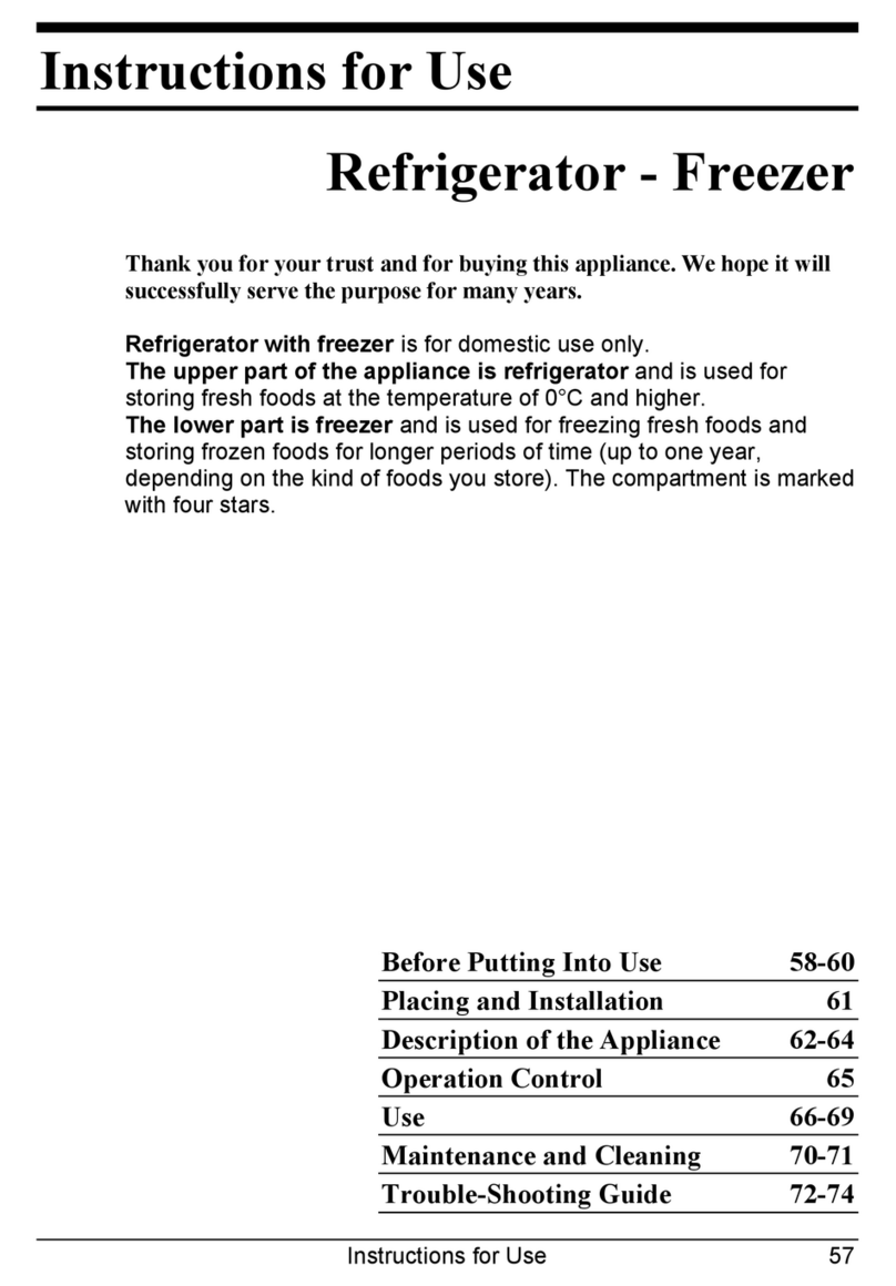 Smeg CR321A User manual