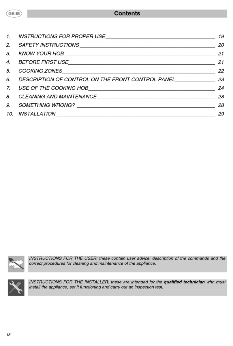 Smeg APL2640TC User manual