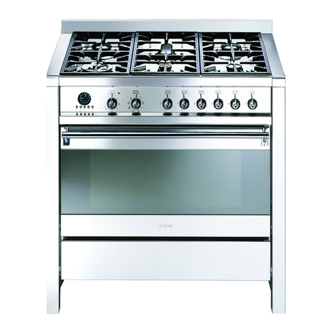 Smeg A11A-5 Instructions for installation and use