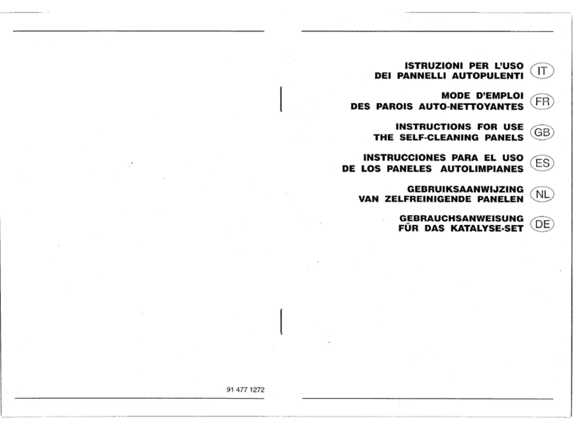 Smeg 3761 User manual
