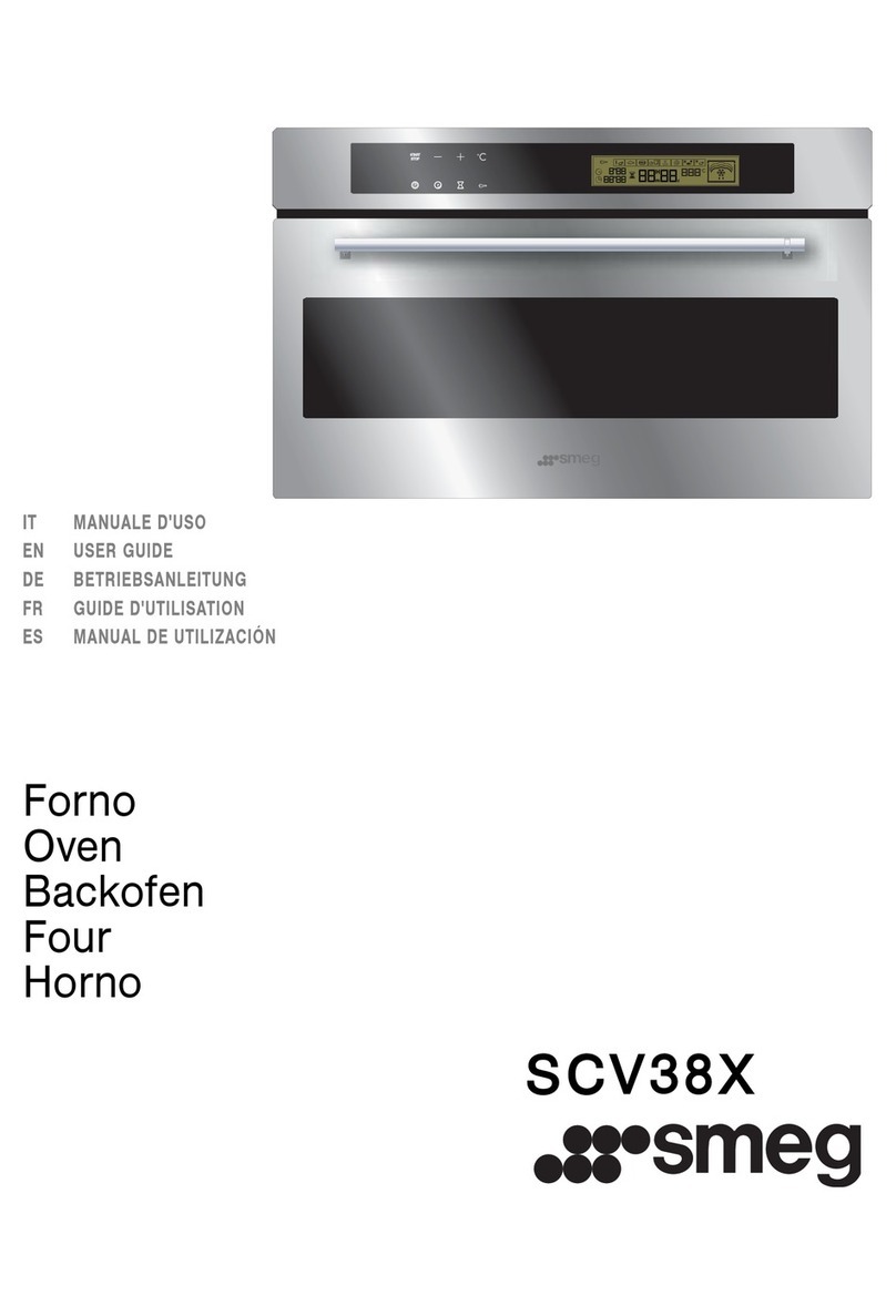 Smeg SCV38X User manual