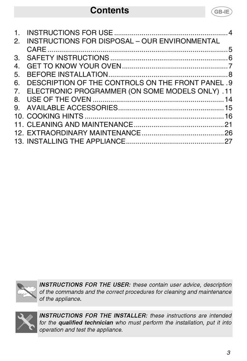 Smeg SCDK380X User manual