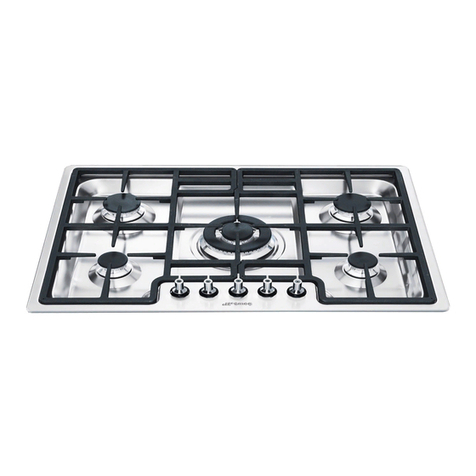Smeg PGA75F3 User manual