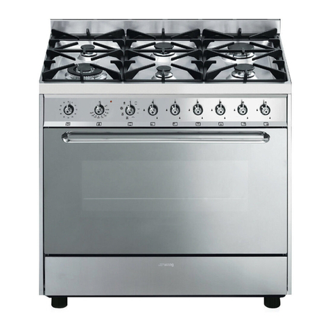 Smeg C9GGSSA Instructions for use