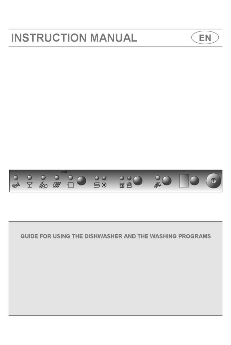 Smeg Dishwasher ST1144S User manual