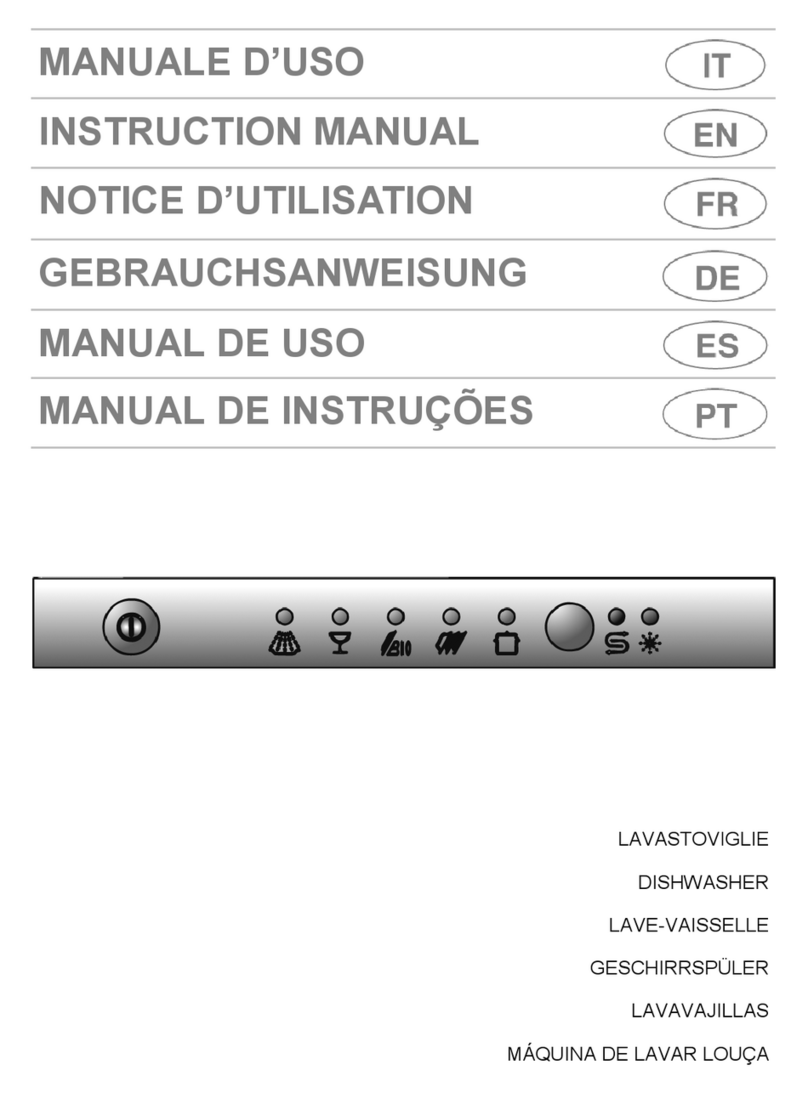 Smeg Dishwasher DWI409C User manual