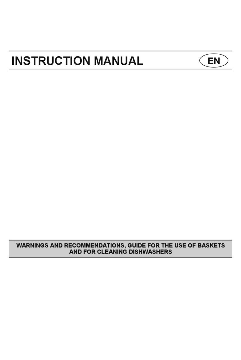 Smeg Dishwasher CA01-3 instruction manual